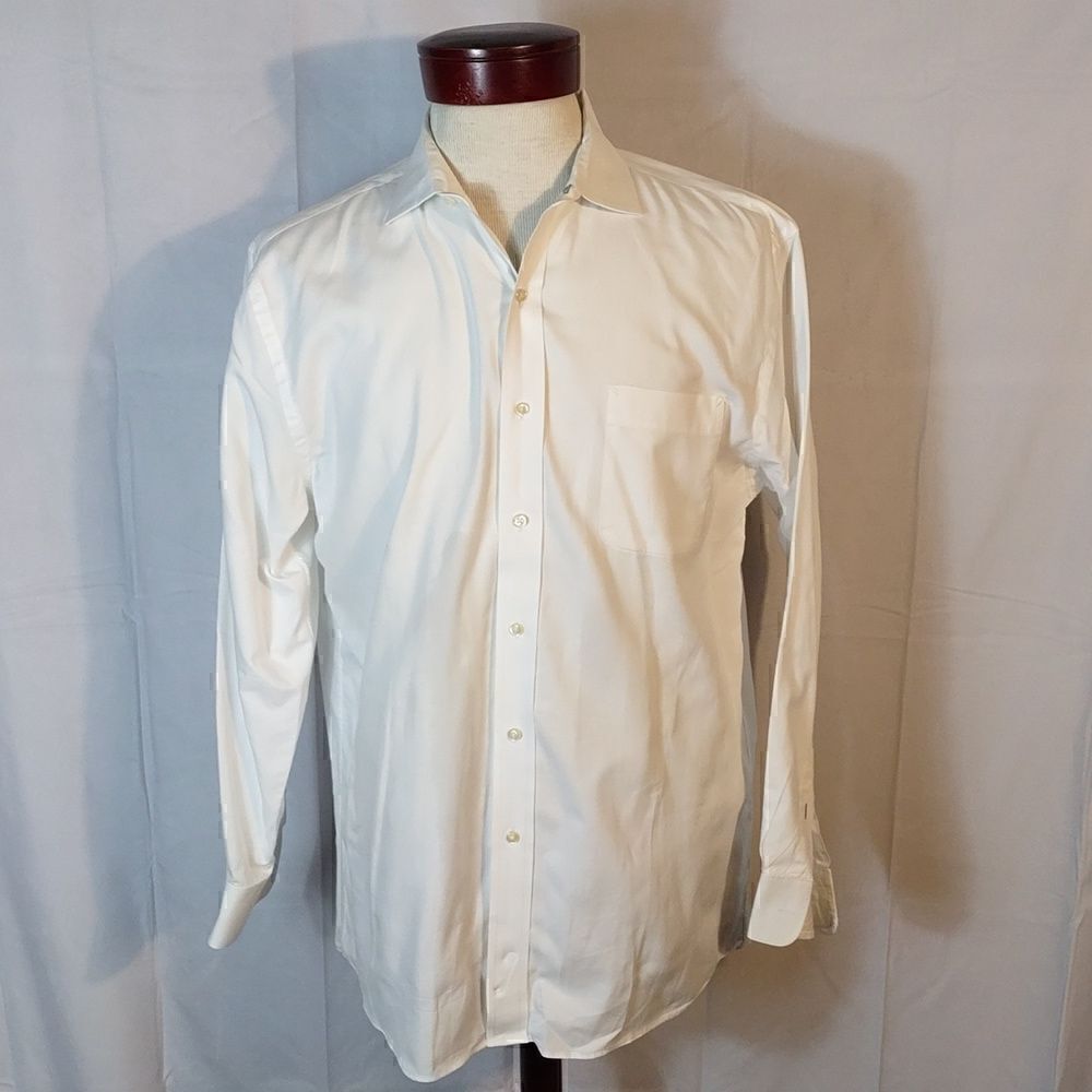 Tommy Hilfiger White Men's Dress Shirt